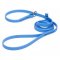 Solid Blue Biothane Amstaff Leash and Collar Combo