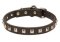 Beneficial Amstaff Leather Dog Collar with Studs
