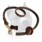 Practicable Pocket Leather Amstaff Leash for Easy Dog Control