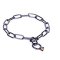 "Under Control" Herm Sprenger Black Stainless Steel Chain Amstaff Collar