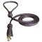 1/2 inch Leather Round Dog Leash for Amstaff