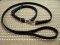 Police / hunting" dog leash and collar (combo)