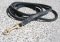 Soft Premium Leather Leash with Braided Ends 3/8" wide Amstaff
