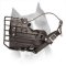Rubber Covered Amstaff Wire Basket Dog Muzzle