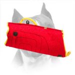 French Linen Amstaff Puppy Sleeve with Advanced Bite Surface