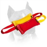 Amstaff Puppy Training Set of 2 French Linen Bite Tugs