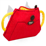 Amstaff Puppy and Young Dog Bite Developer Crafted of French Linen