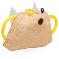 Top-Grade Amstaff Puppy Bite Builder Crafted of Jute