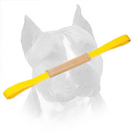 Gentle Leather Amstaff Pocket Toy with Two Handles