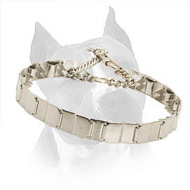 American Staffordshire Terrier Neck Tech Stainless Steel Prong Collar - 24 inch (60 cm)