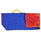 Dog bite sleeve cover made of French linen with handle