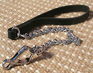 Steel Chrome Plated Chain Dog Leash for Amstaff