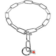 Order Now Fur Saver Stainless Steel Chain Collar for Amstaff - 4 mm link diameter