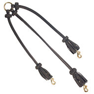Triple Dog Leash-Leather Triple Lead for Amstaff