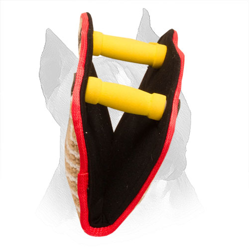 Jute Bite Amstaff Builder with Round Handles