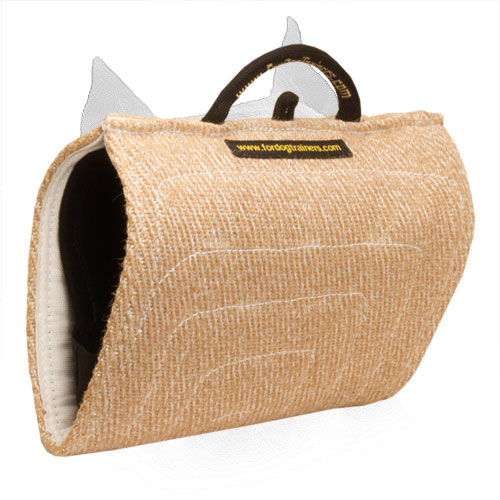 Amstaff Jute Bite Builder with Round Nylon Handle
