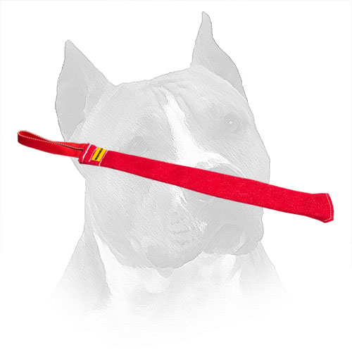 Amstaff Bite Rag Made Of French Linen With Stitched Edges