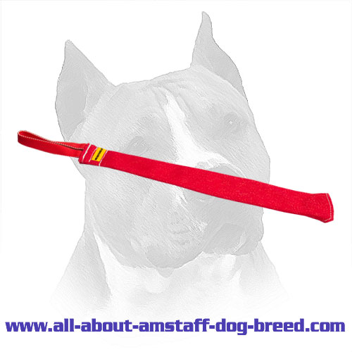 Amstaff Bite Rag Made Of French Linen With Stitched Edges