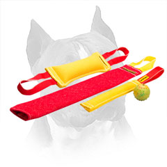 French Linen Bite Amstaff Set for Training And Playing