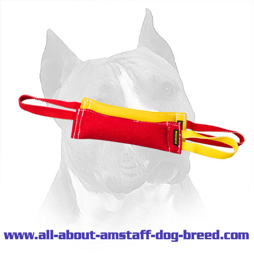 Amstaff French Linen Bite Training Set with Nylon Handles