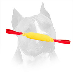 Amstaff French Linen Bite Tug with Two Nylon Loops