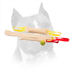 Amstaff Jute Bite Tug Set with Nylon Handles