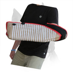 Jute Sleeve Amstaff Stitched Edges