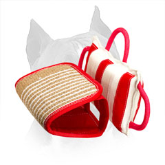 Bite Training Amstaff Pillow With Jute Cover