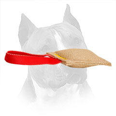 Jute Amstaff Training Tug For Puppy Bite Work