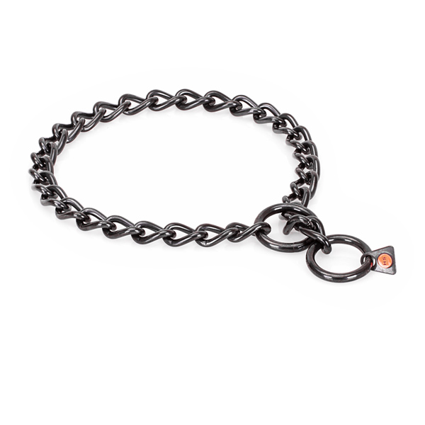 Obedience training Dog choke collar made of strong stainless steel