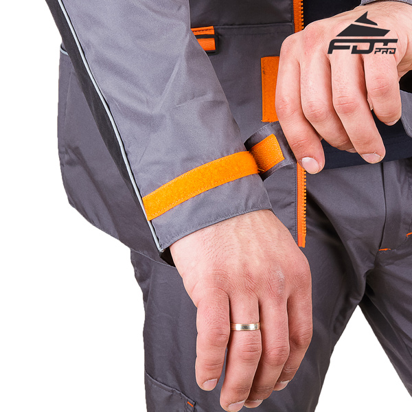 Professional Dog Tracking Jacket with Reliable Velcro