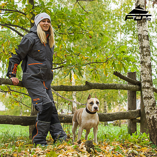 Comfortable Side Pockets on Men / Women Design Pants for Active Dog Training