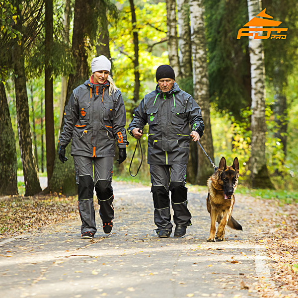 Unisex High Quality Dog Tracking Suit for Men and Women with Reflective Trim