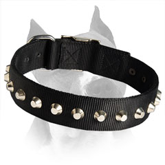 Steel Nickel Plated Hardware Of Nylon Collar Is  Resistant To Rust