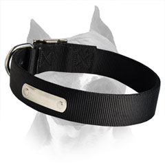 Wide Enough Nylon Dog Collar Is Very Convenient