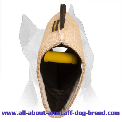 'Two-Fisted' Amstaff Jute Bite Developer-Sleeve