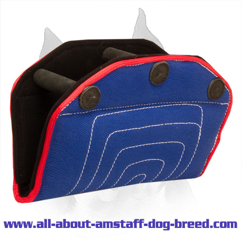 French Linen Amstaff Puppy Bite Developer