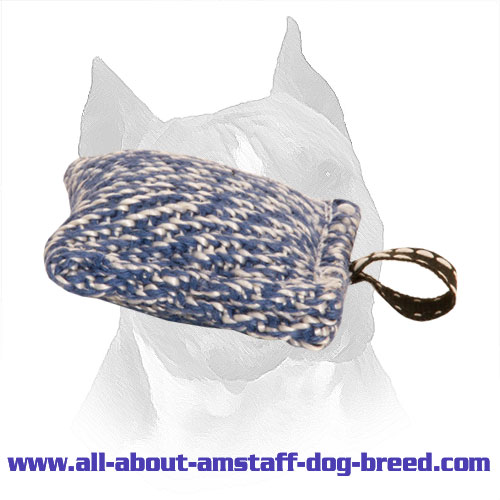 User-Friendly French Linen Training Tug with Small Loop