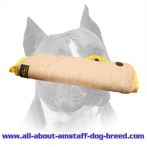 Basic Bite Training Amstaff Puppy Sleeve Made of Soft Jute