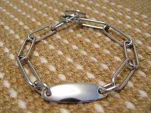 Fur Saver Dog Collar Steel Chromium Plated - 3 mm link diameter